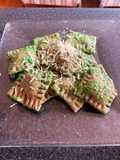 Pasta fresca ravioles integrales relleno espinaca quesillo