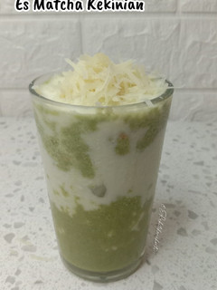 Foto resep Es Matcha Kekinian 💚