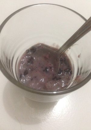 Foto resep Si puding ketan hitam