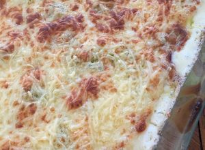 Une photo de Gratin de ravioles du Dauphiné au gorgonzola