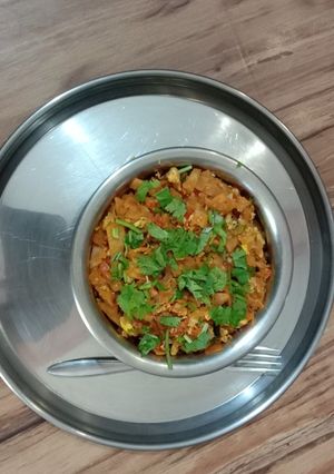 A picture of Kothu Chapati.