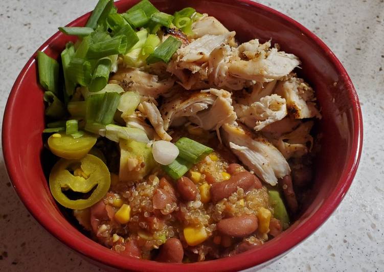 Steps to Prepare Quick Tex Mex One Pan Mexican Quinoa