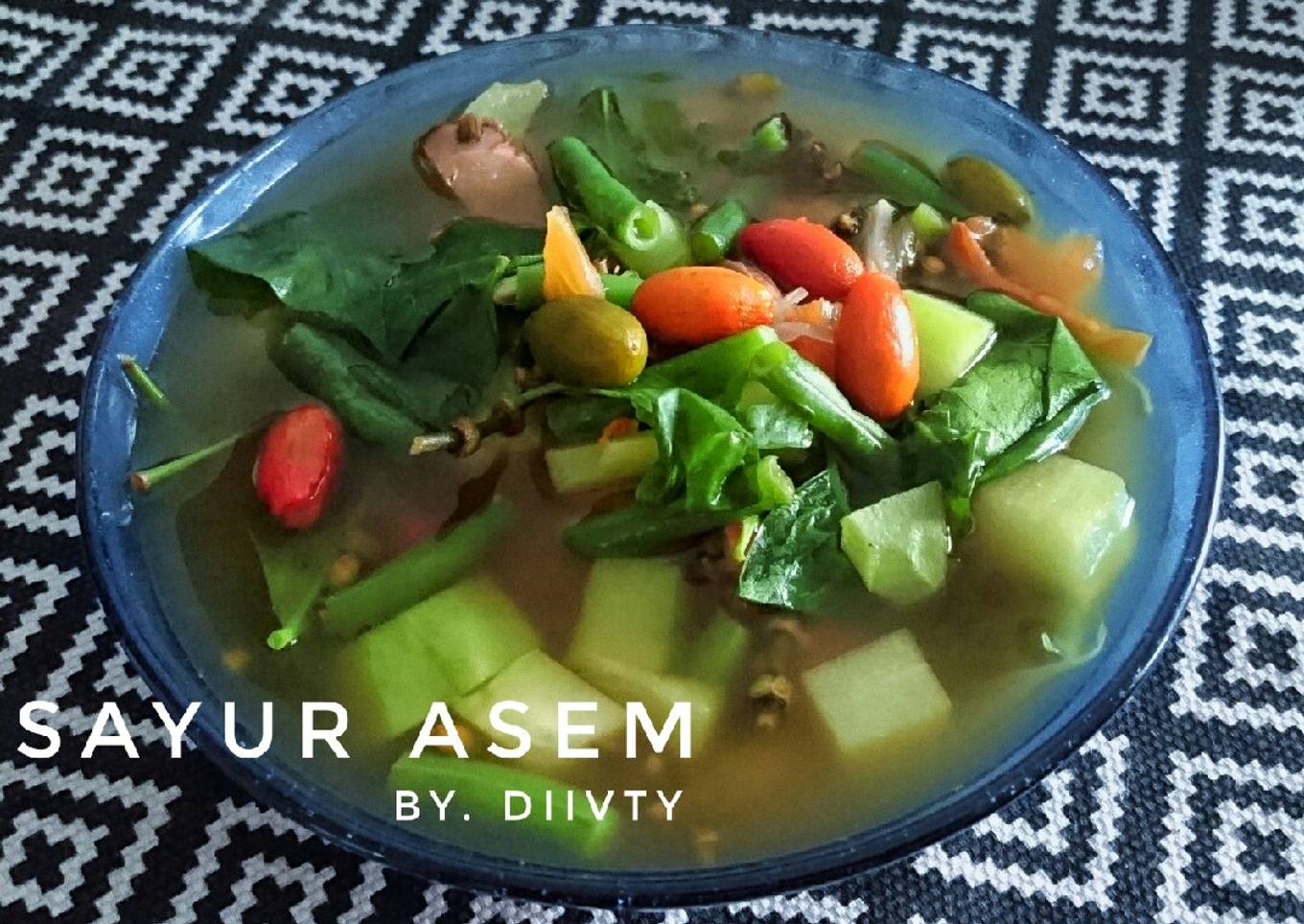 Sup sayur asam jawa