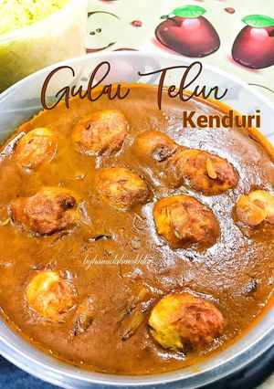 Gambar Gulai Telur Kenduri