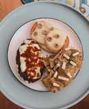 Trío molletes mañaneros