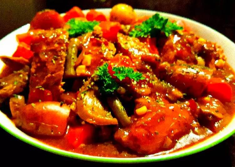 Mike's Peppered Beef Stew