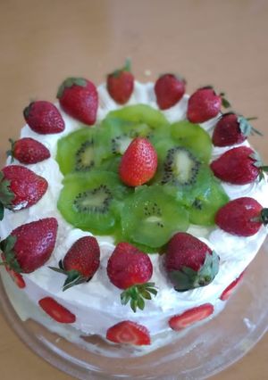 Una foto de Pastel de 3 leches🍓🥝