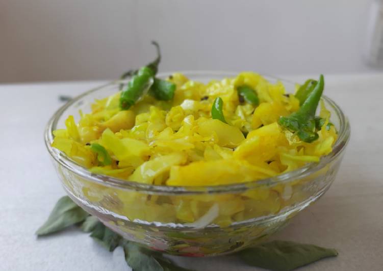 Recipe of Favorite Cabbage sambharo