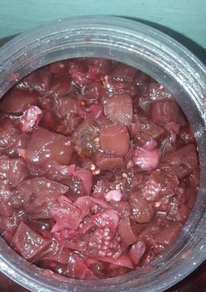 عکسی از دستور ترشی مهمان