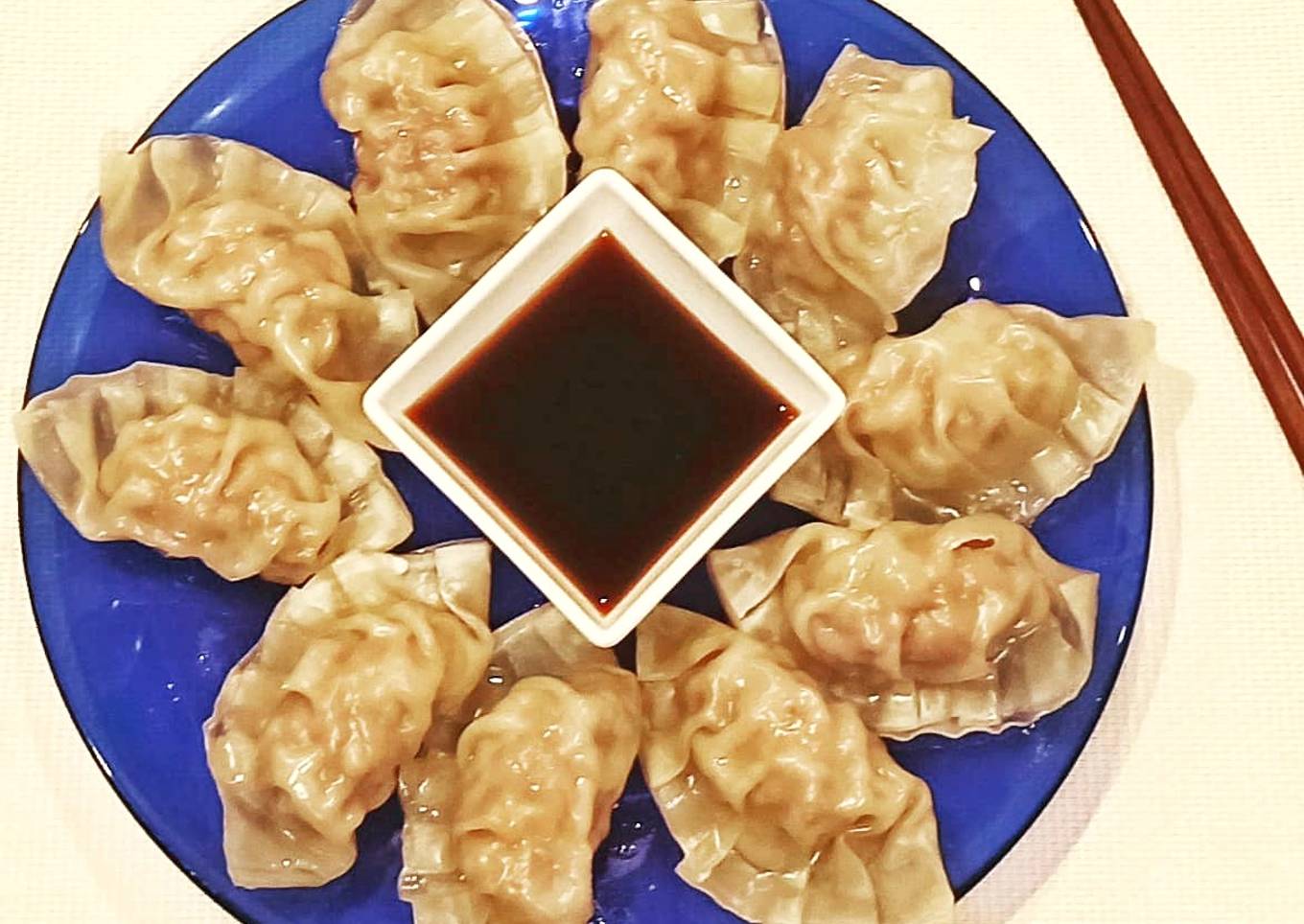 Dumplings de ternera