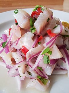 Una foto de Ceviche de Pescado