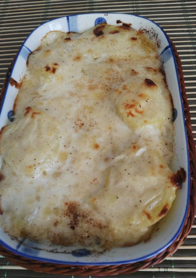 Una foto de Patatas gratinadas