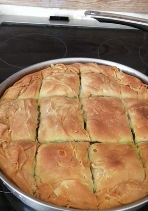 Φωτογραφία της συνταγής Σπανακόπιτα με σπιτικό φύλλο