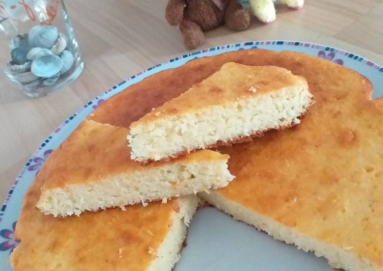 Voici la recette Gâteau coco citron spécial