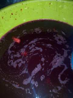 A picture of Fruity zobo.