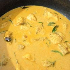 A picture of Coconut Milk Fish Curry.