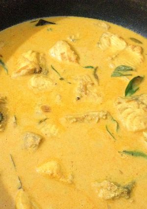 A picture of Coconut Milk Fish Curry.
