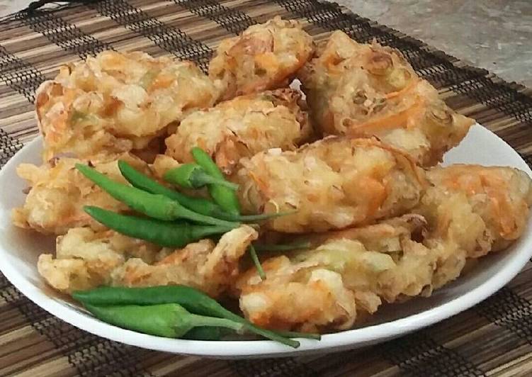 dari awal hingga akhir Memasak Bala-bala (bakwan sayur) Anti Gagal