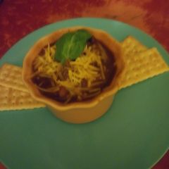 A picture of Easy Simple Slow-Cooker Chili.