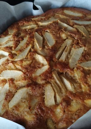 Foto di Torta di mele con farina di farro