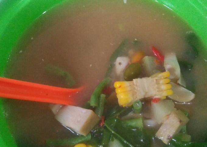 Langkah Mudah untuk Menyiapkan Sayur asem jawa, Bisa Manjain Lidah