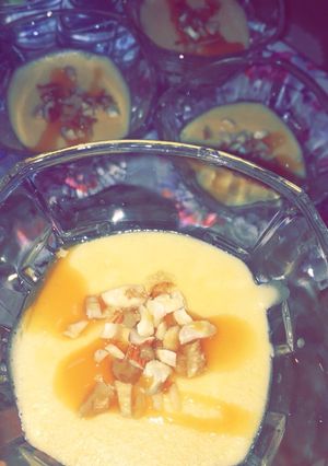 صورة لوصفة تحلية باردة بعد العشاء 😋