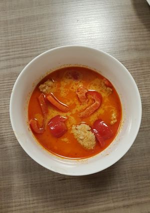 Foto resep Thai Red Curry Anak Kos Hemat