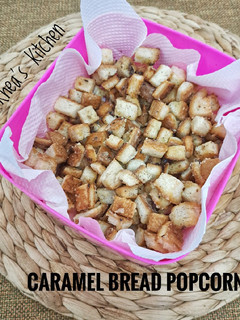 Foto resep Caramel Bread Popcorn Pinggiran Roti