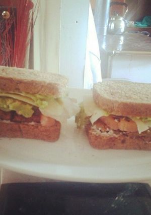 Una foto de Hamburguesas de soya