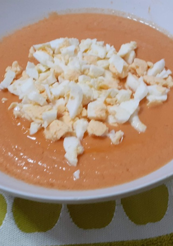 Una foto de Salmorejo