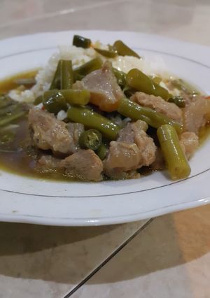 Foto resep Asem Asem Buncis Daging