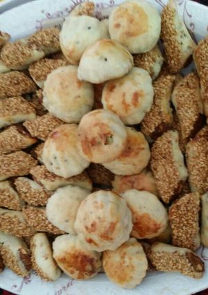 صورة لوصفة اصابع التمر والسمسم