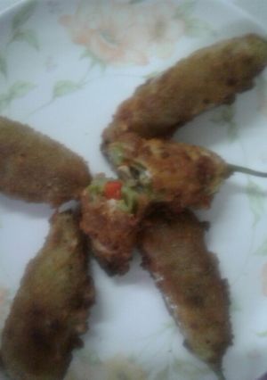 A picture of Bhaji cheesy pakora.