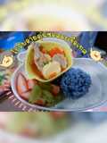 ไก่ริบอายตุ๋นซอสมะเขือเทศ