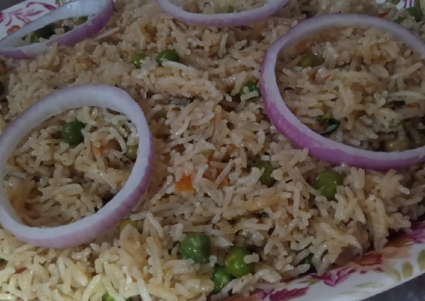 Muttar pulao