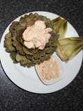 Alcachofas rellenas con camarones
