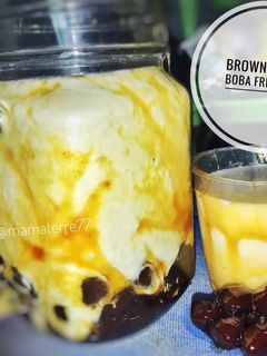 Foto resep Brown sugar boba freshmilk (xing fu tang)