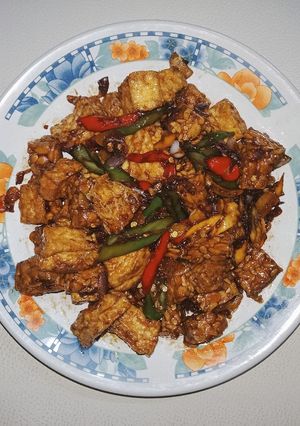 Foto resep [49] Orek Tahu Tempe Pedis