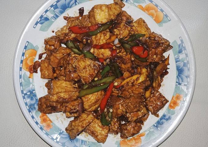 [49] Orek Tahu Tempe Pedis