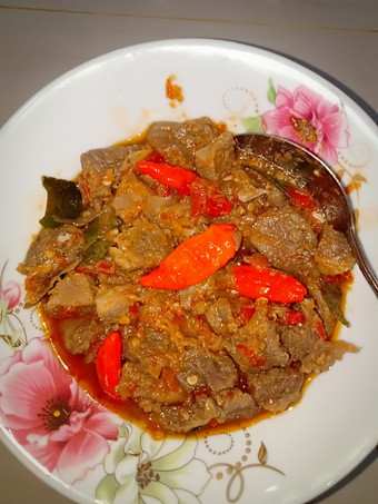 Resep Oseng Daging Mercon Enak Terbaru