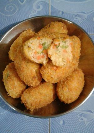 Foto resep Kroket Mie
