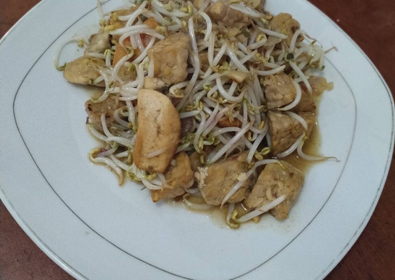 Oseng2tahu tempe