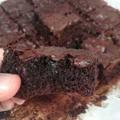 Chewy Fudgy Shiny Brownies Takaran Sdm রেসিপির প্রধান ছবি