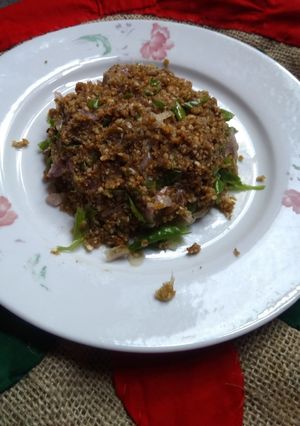 বাদাম ভর্তা রেসিপির প্রধান ছবি