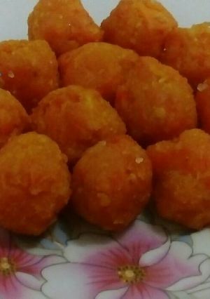 Foto resep Bola-Bola Ubi Kuning (MPASI 1 thn+)