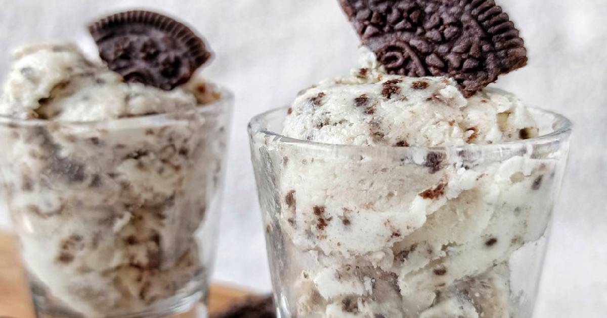 Resep 301 Ice Cream Vanila Oreo Oleh Bunna Cookpad