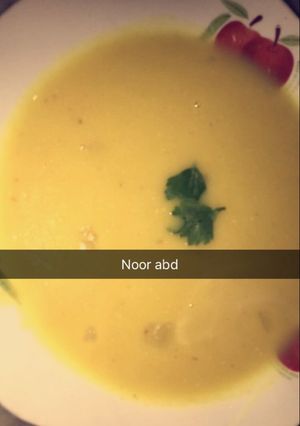 صورة لوصفة شوربة العدس سريعه واقتصاديه ولذيذه