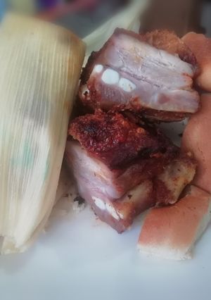 Una foto de Lechón cusqueño