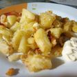 Bocadillo de yuca con queso fritos