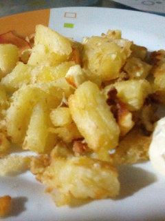 Una foto de Bocadillo de yuca con queso fritos
